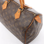 Louis Vuitton Speedy 30 Monogram Canvas Handbag in Brown M41526