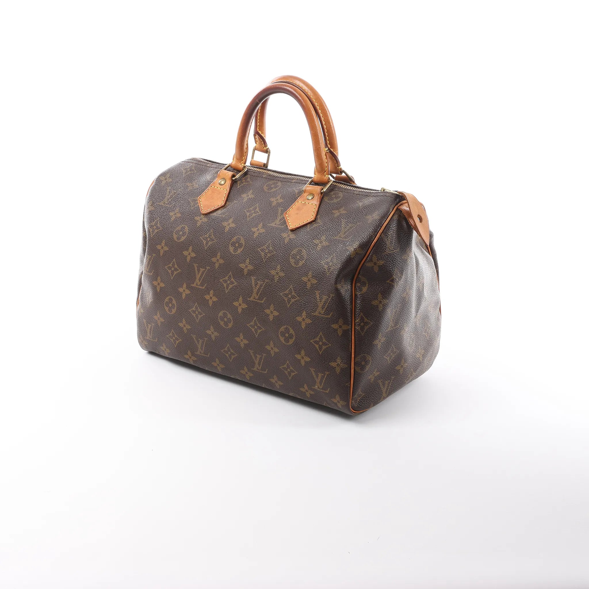 Louis Vuitton Speedy 30 Monogram Canvas Handbag in Brown M41526