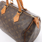 Louis Vuitton Speedy 30 Monogram Canvas Handbag in Brown M41526