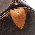 Louis Vuitton Speedy 30 Monogram Canvas Handbag in Brown M41526