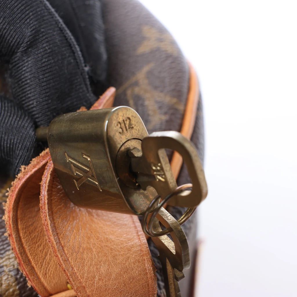 Louis Vuitton Speedy 30 Monogram Canvas Handbag in Brown M41526