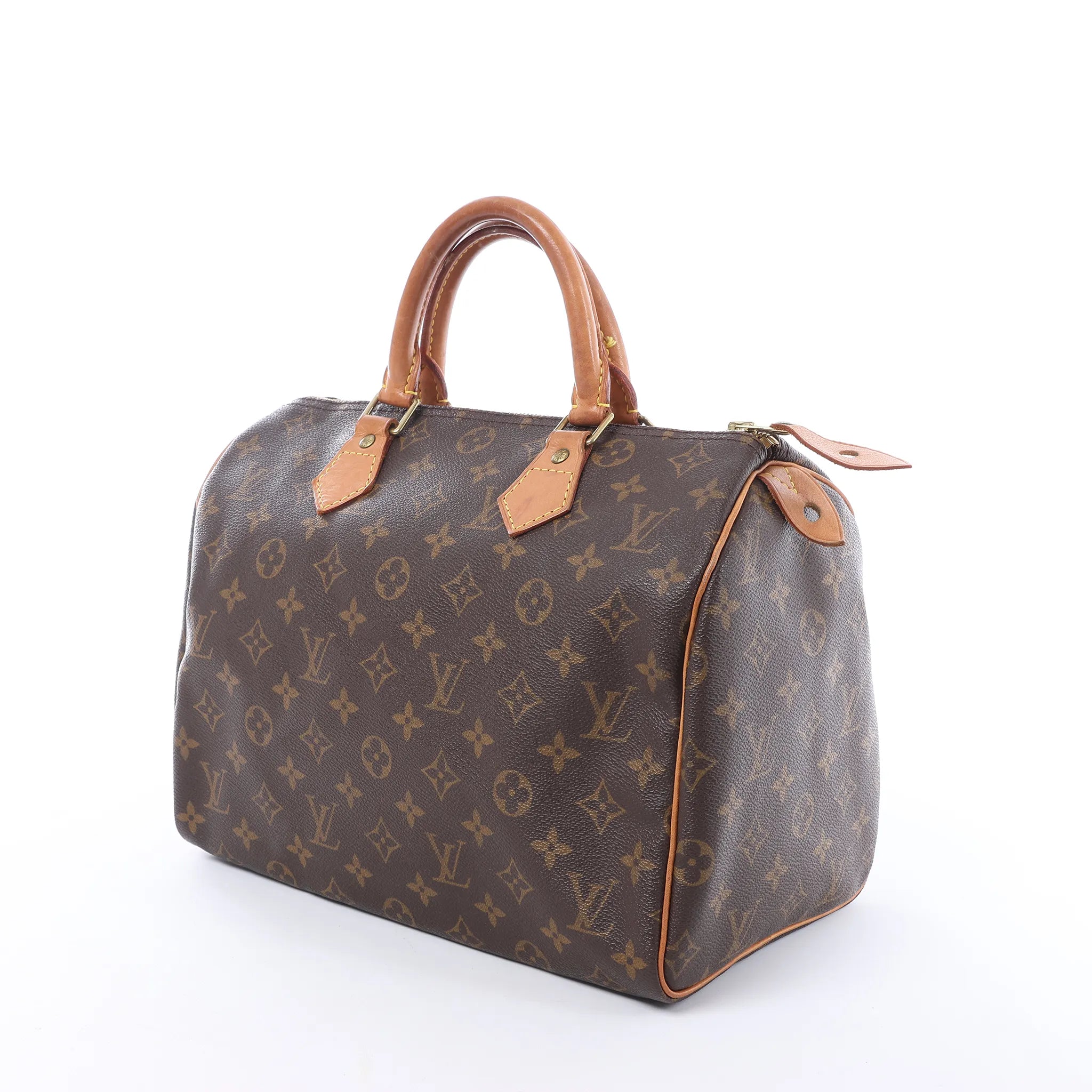 Louis Vuitton Speedy 30 Monogram Canvas Handbag in Brown M41526