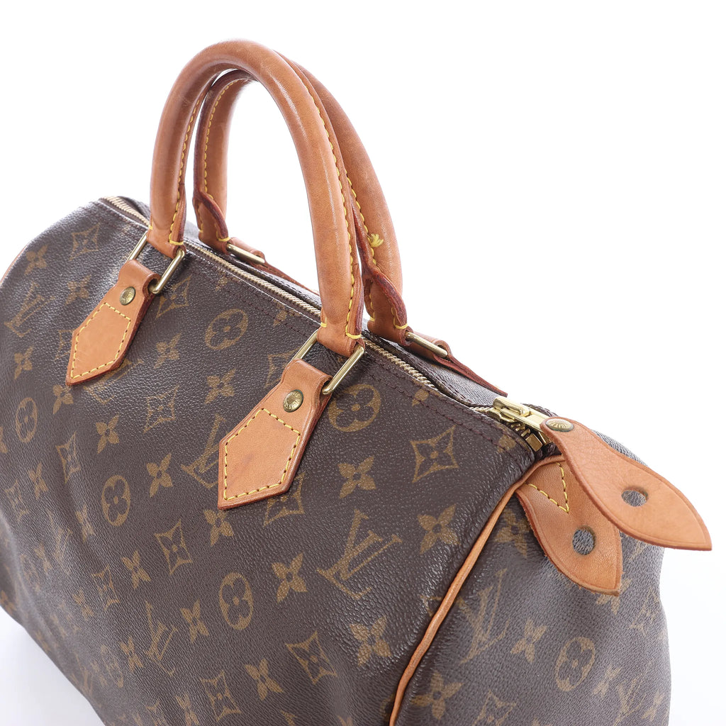 Louis Vuitton Speedy 30 Monogram Canvas Handbag in Brown M41526