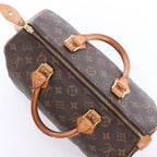 Louis Vuitton Speedy 30 Monogram Canvas Handbag in Brown M41526