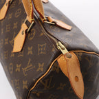 Louis Vuitton Speedy 30 Monogram Canvas Handbag in Brown M41526