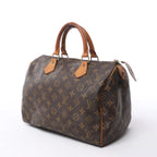 Louis Vuitton Speedy 30 Monogram Canvas Handbag in Brown M41526