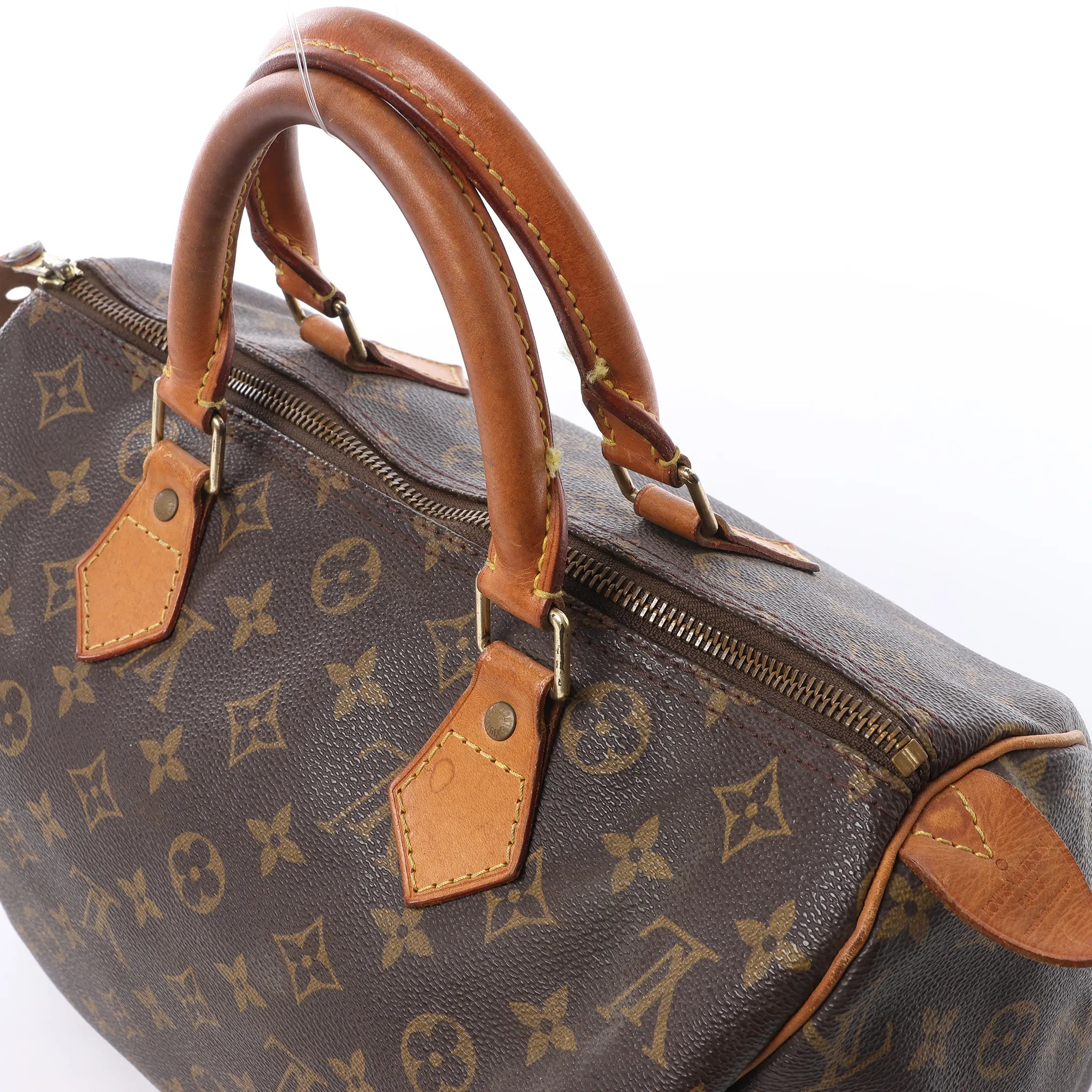 Louis Vuitton Speedy 30 Monogram Canvas Handbag in Brown M41526