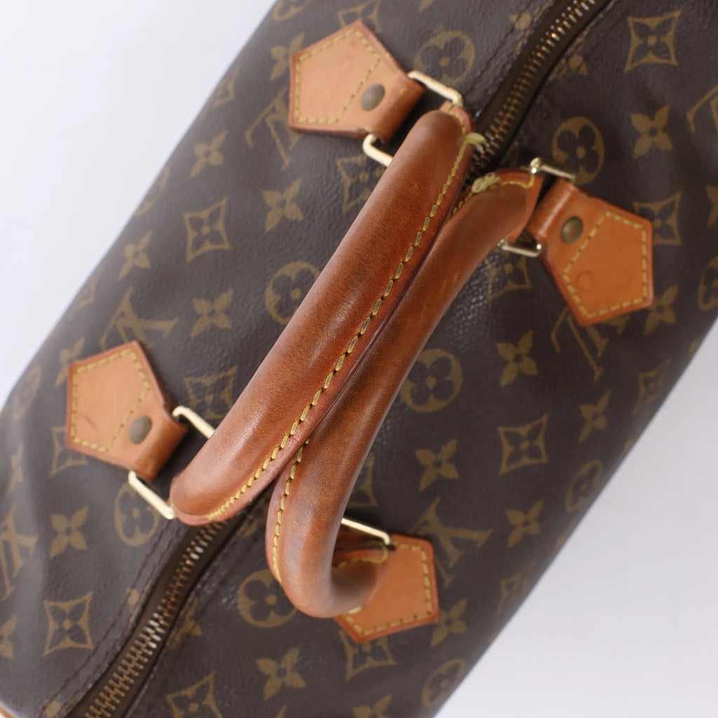 Louis Vuitton Speedy 30 Monogram Canvas Handbag in Brown M41526