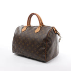 Louis Vuitton Speedy 30 Monogram Canvas Handbag in Brown M41526
