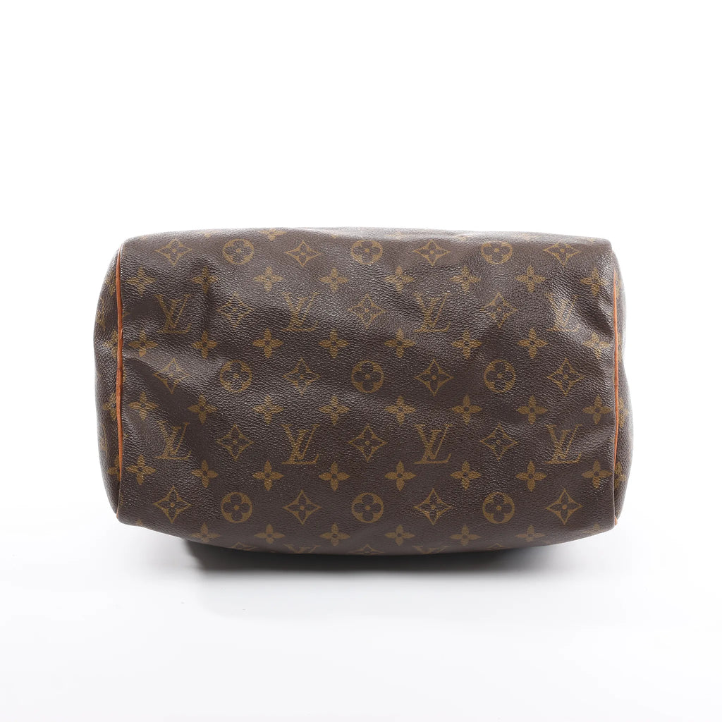 Louis Vuitton Speedy 30 Monogram Canvas Handbag in Brown M41526
