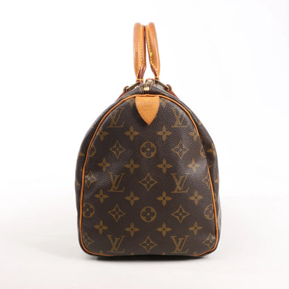 Louis Vuitton Monogram Speedy 30 Handbag in Brown M41526