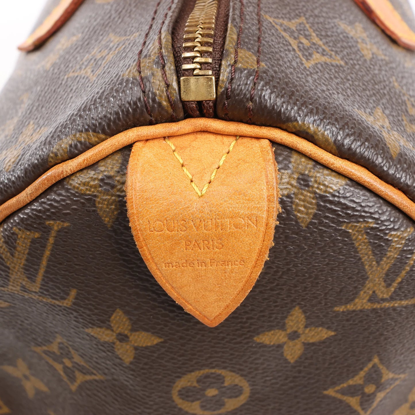 Louis Vuitton Monogram Speedy 30 Handbag in Brown M41526
