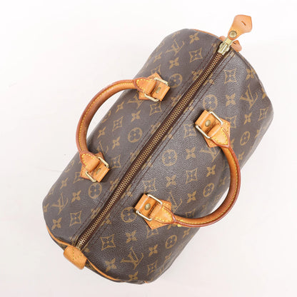 Louis Vuitton Monogram Speedy 30 Handbag in Brown M41526