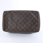Bolso de mano Louis Vuitton Speedy 30 Monogram de lona marrón M41526