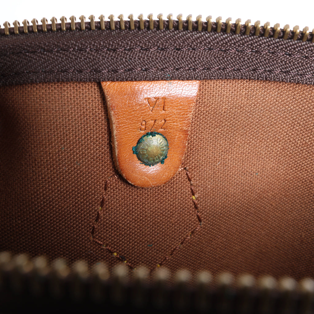 Bolso de mano Louis Vuitton Speedy 30 Monogram de lona marrón M41526