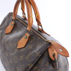 Bolso de mano Louis Vuitton Speedy 30 Monogram de lona marrón M41526
