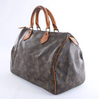 Bolso de mano Louis Vuitton Speedy 30 Monogram de lona marrón M41526