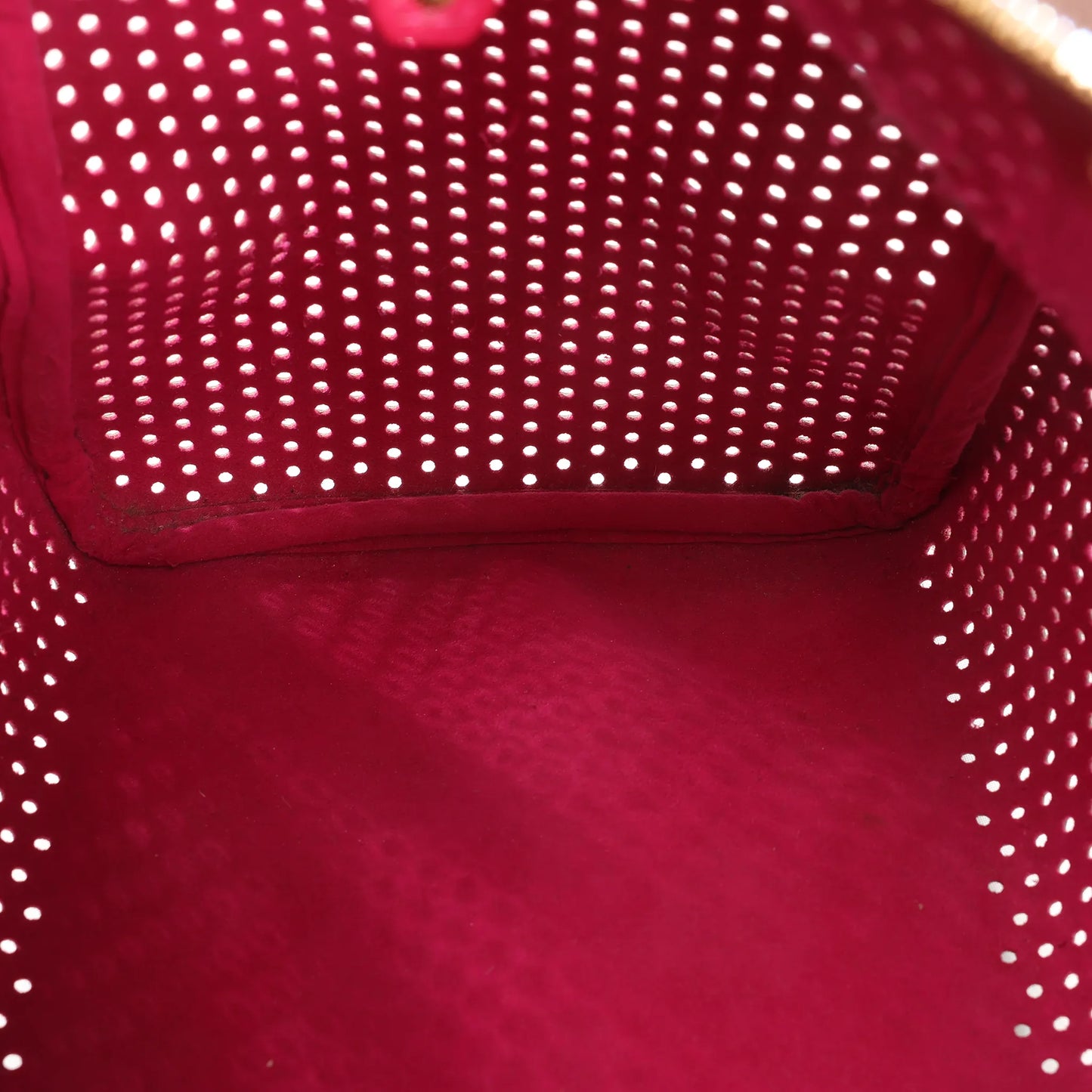 Louis Vuitton Monogram Perforated Speedy 30 Handbag in Brown x Pink M95180