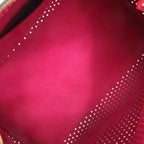 Louis Vuitton Monogram Perforated Speedy 30 Handbag in Brown x Pink M95180