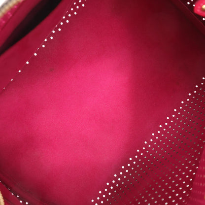 Louis Vuitton Monogram Perforated Speedy 30 Handbag in Brown x Pink M95180