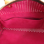 Louis Vuitton Monogram Perforated Speedy 30 Handbag in Brown x Pink M95180
