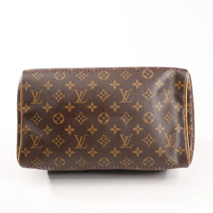 Louis Vuitton Monogram Perforated Speedy 30 Handbag in Brown x Pink M95180