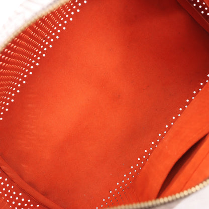 Louis Vuitton Speedy 30 Monogram Perforated Handbag in Brown x Red M95182