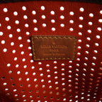 Louis Vuitton Speedy 30 Monogram Perforated Handbag in Brown x Red M95182