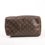 Louis Vuitton Speedy 30 Monogram Perforated Handbag in Brown x Red M95182