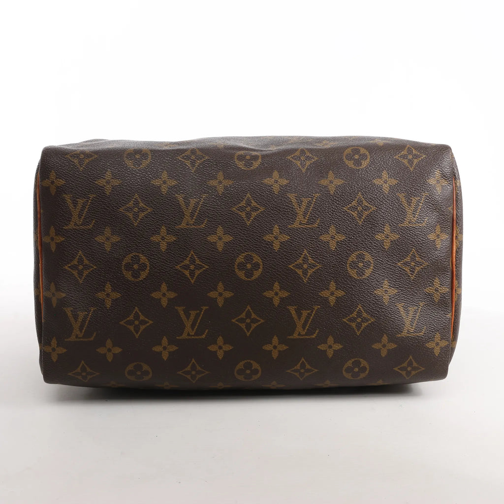 Louis Vuitton Speedy 30 Monogram Canvas Handbag in Brown M41526