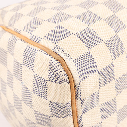 Louis Vuitton Damier Azur Speedy 35 Handbag in Beige N41535