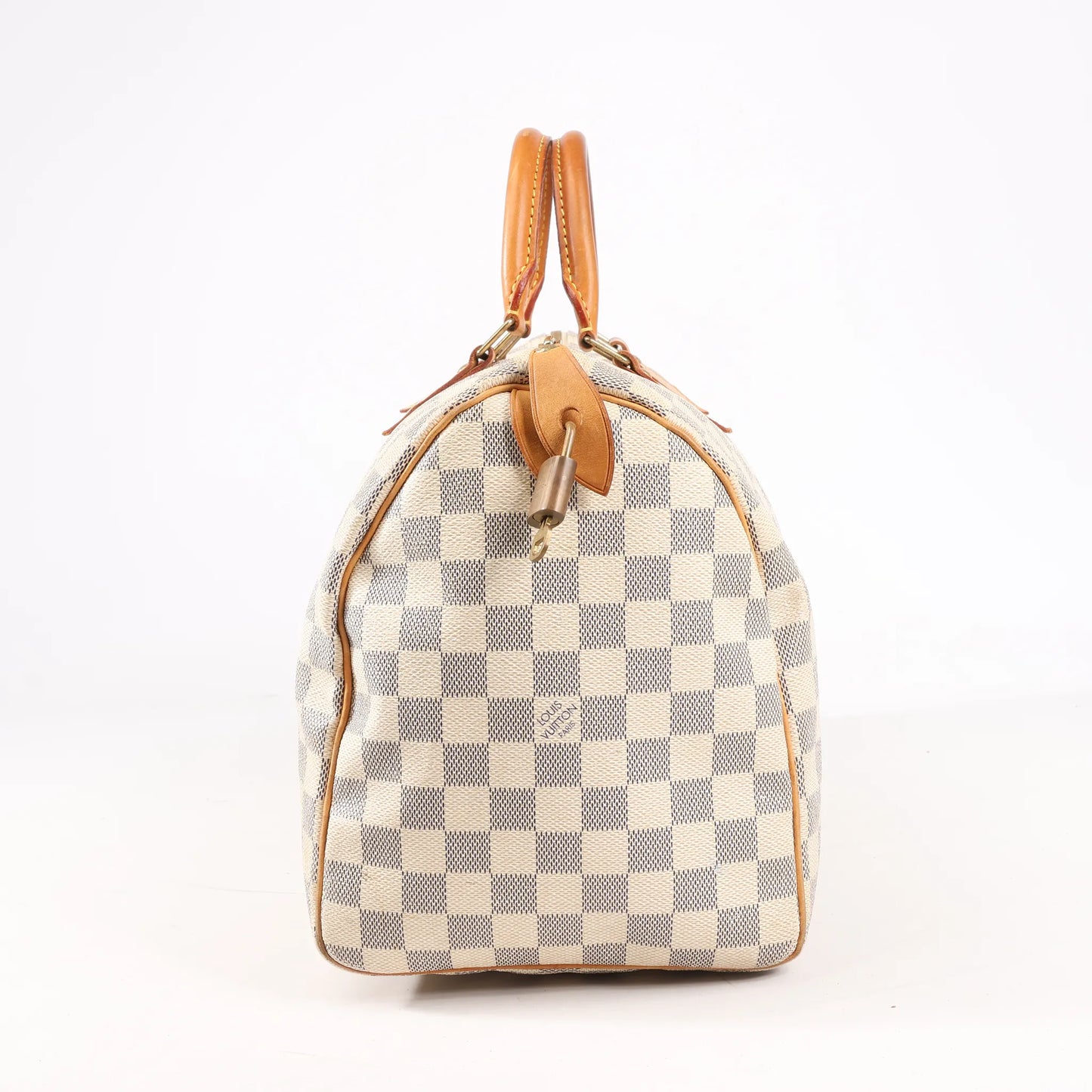 Louis Vuitton Damier Azur Speedy 35 Handbag in Beige N41535