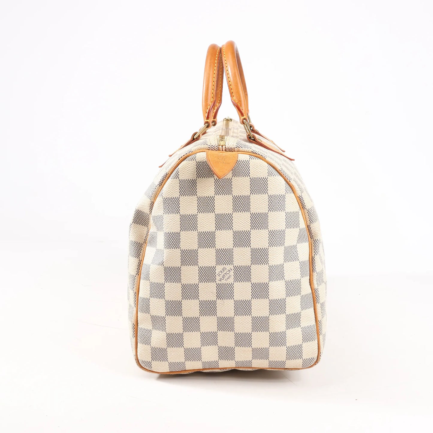 Louis Vuitton Damier Azur Speedy 35 Handbag in Beige N41535
