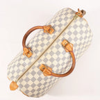 Louis Vuitton Damier Azur Speedy 35 Handbag in Beige N41535