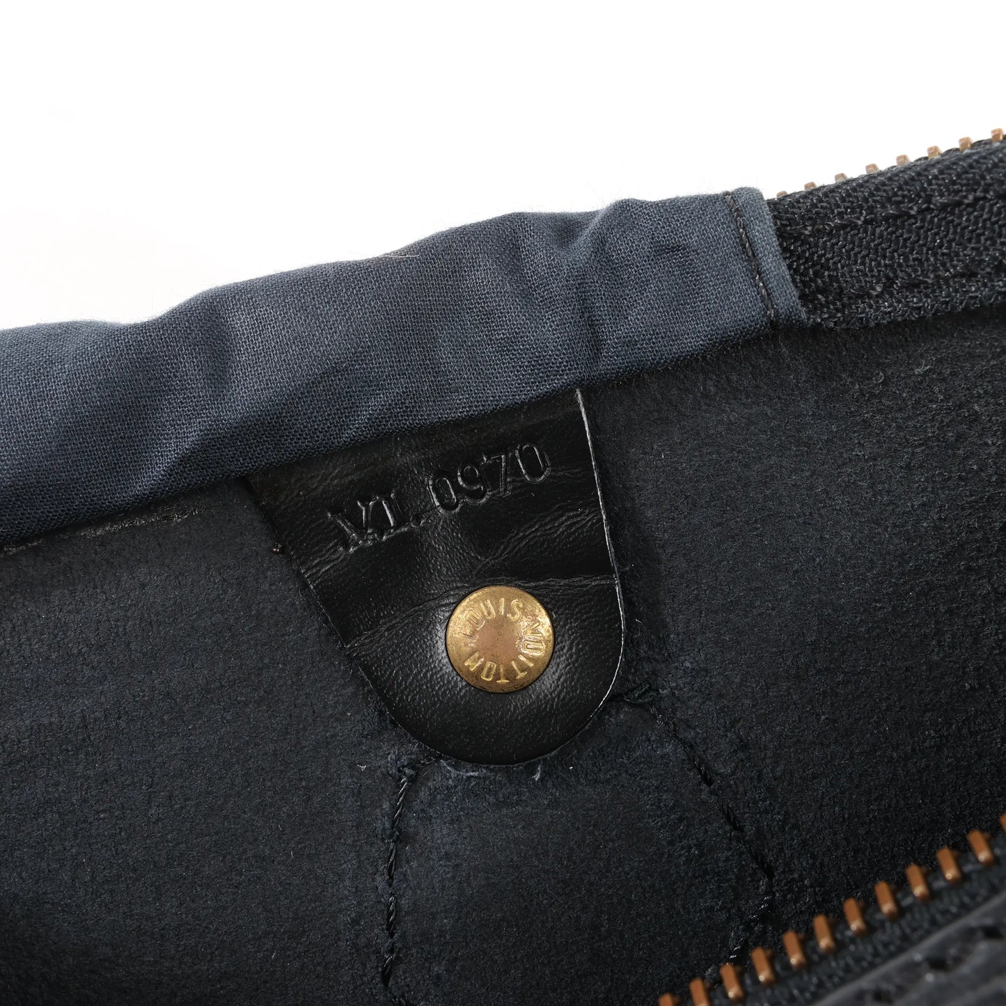 Louis Vuitton Speedy 35 Epi Leather Handbag in Black M42992