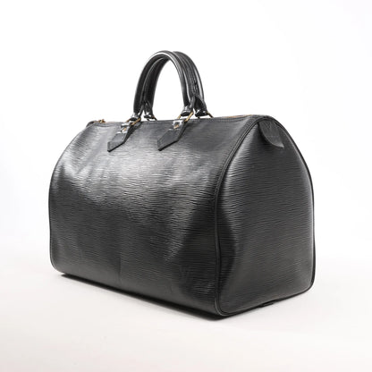 Louis Vuitton Speedy 35 Epi Leather Handbag in Black M42992