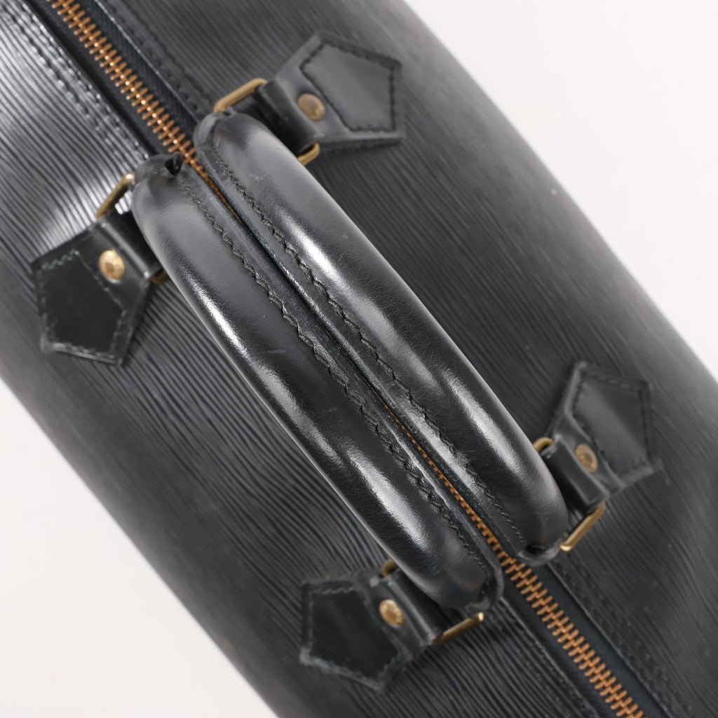 Louis Vuitton Speedy 35 Epi Leather Handbag in Black M42992