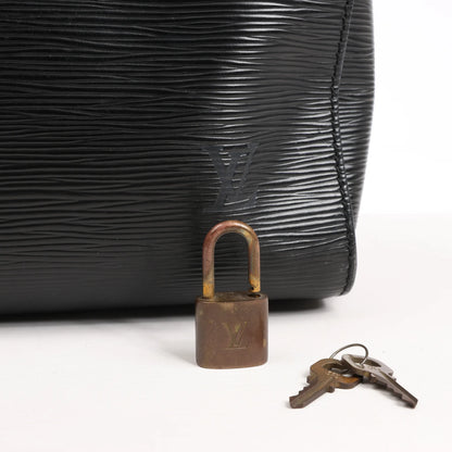 Louis Vuitton Speedy 35 Epi Leather Handbag in Black M42992