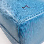 Louis Vuitton Epi Leather Speedy 35 Handbag in Blue M42995
