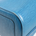 Louis Vuitton Epi Leather Speedy 35 Handbag in Blue M42995