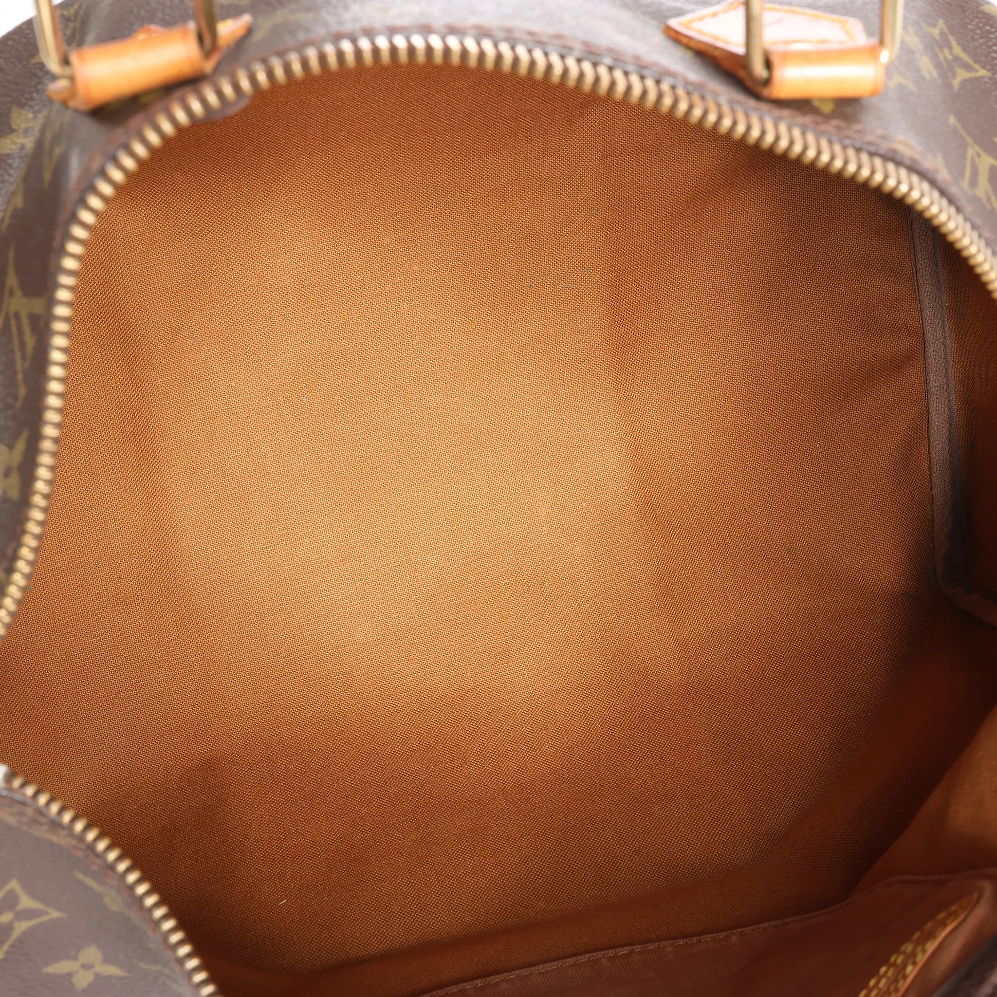 Louis Vuitton Speedy 35 Monogram Canvas Handbag in Brown M41524