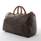 Louis Vuitton Speedy 35 Monogram Canvas Handbag in Brown M41524