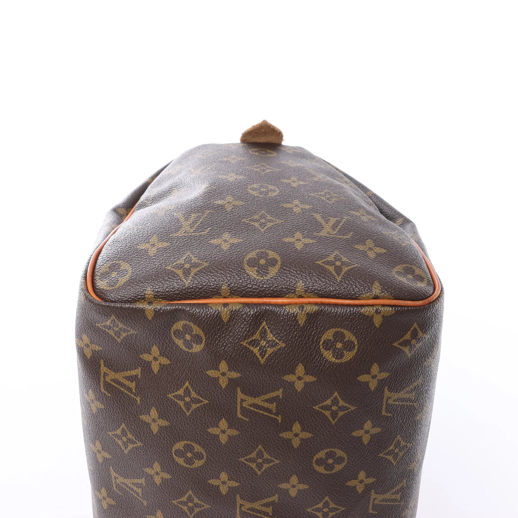 Louis Vuitton Speedy 35 Monogram Canvas Handbag in Brown M41524