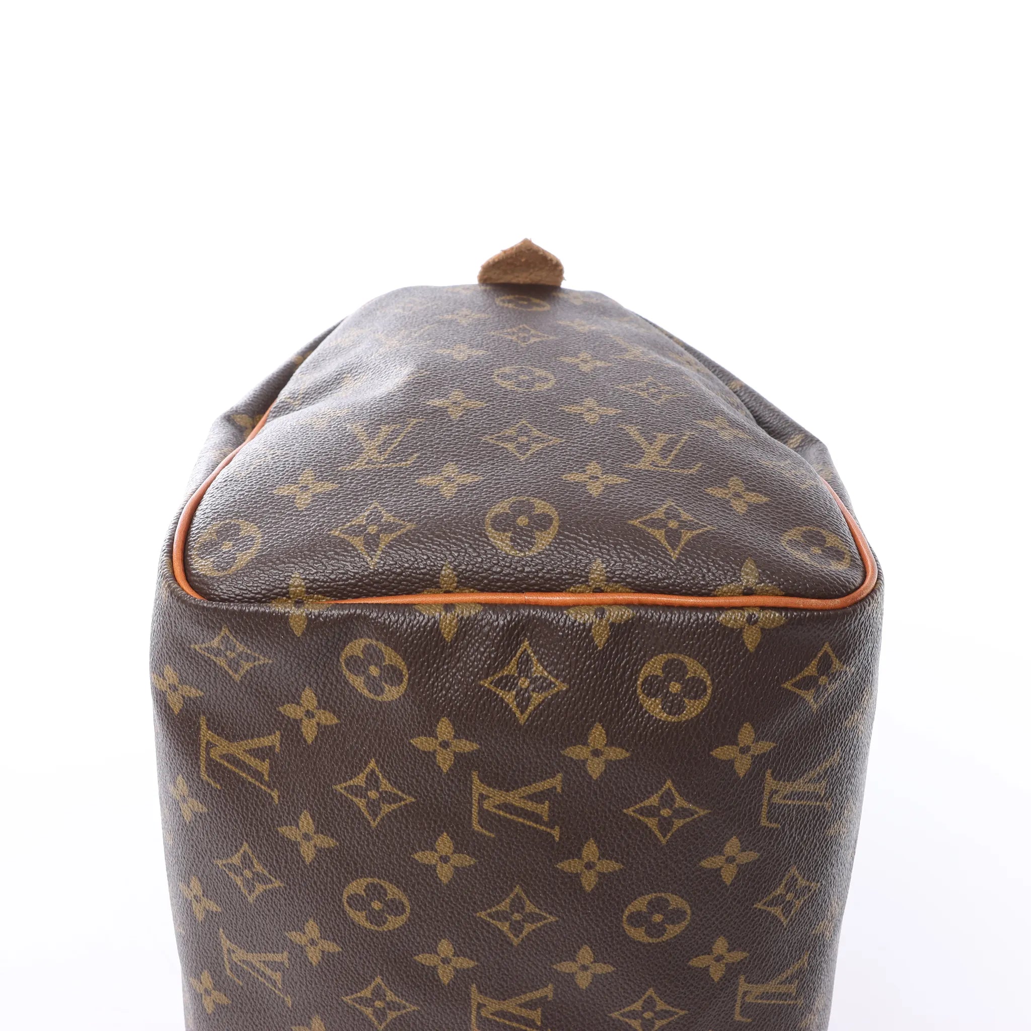 Louis Vuitton Speedy 35 Monogram Canvas Handbag in Brown M41524