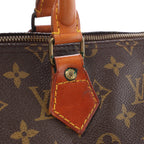 Louis Vuitton Speedy 35 Monogram Canvas Handbag in Brown M41524