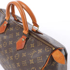 Louis Vuitton Speedy 35 Monogram Canvas Handbag in Brown M41524