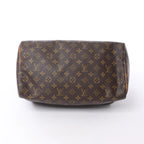 Louis Vuitton Speedy 35 Monogram Canvas Handbag in Brown M41524