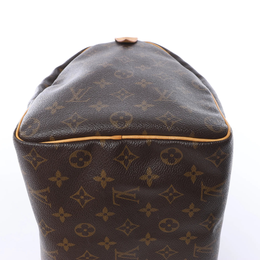 Louis Vuitton Speedy 35 Monogram Canvas Handbag in Brown M41524