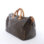 Louis Vuitton Speedy 35 Monogram Canvas Handbag in Brown M41524