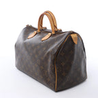 Louis Vuitton Speedy 35 Monogram Canvas Handbag in Brown M41524